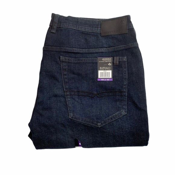 Men’s Buffalo David Bitton Jeans Jackson-X Straight Stretch 40 X 32 NWT - Picture 1 of 9
